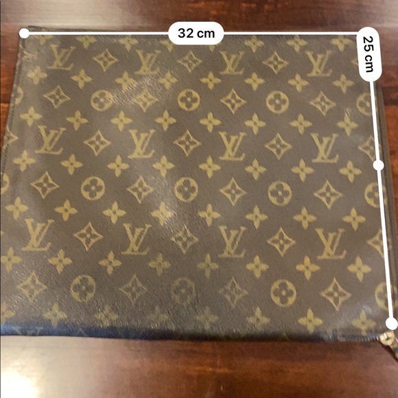 Authentic Vintage Louis Vuitton Monogram Clutch/iPad Pro/Laptop Bag - Picture 7 of 7